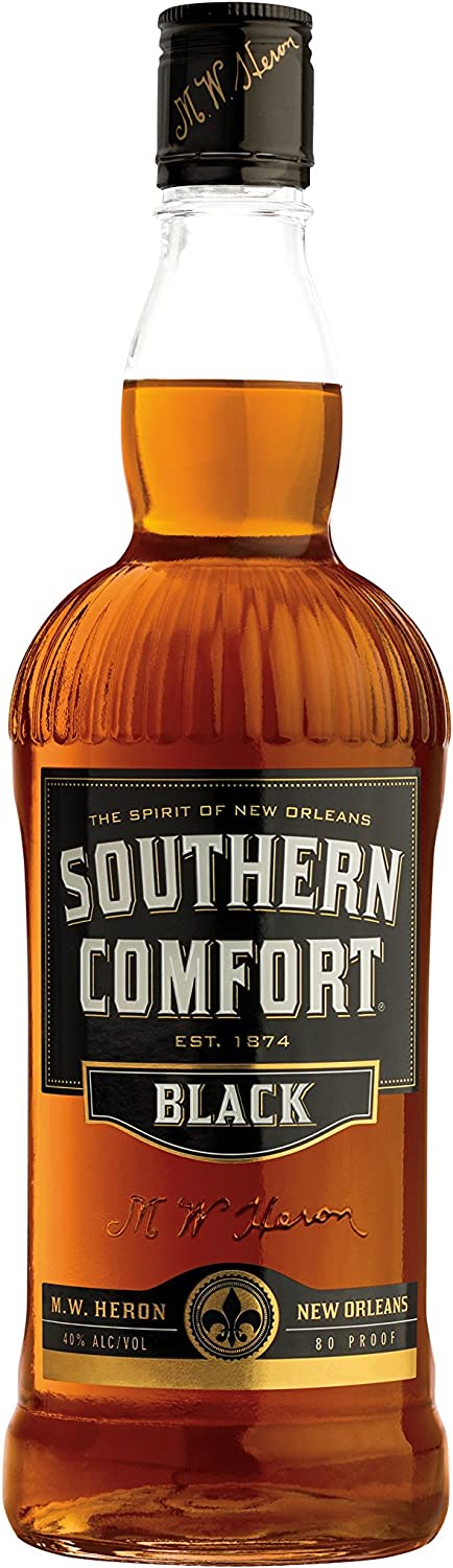 Southern Comfort Black 70cl + Free Southern Comfort Mason Jar