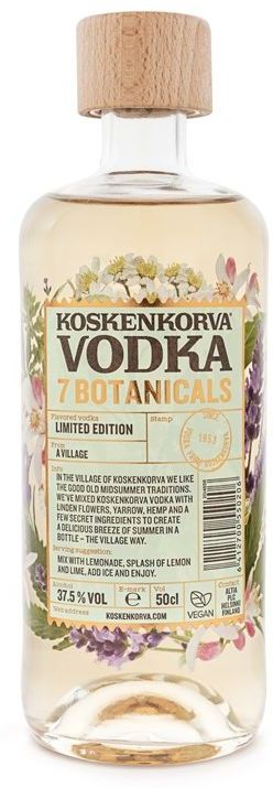 Koskenkorva 7 Botanicals Vodka 50cl