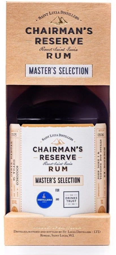 Master's Selection Chairman's Reserve x Distillers Direct 15yr 2005 70cl