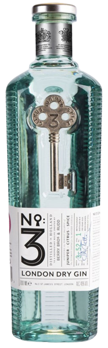 No.3 London Dry Gin 70cl