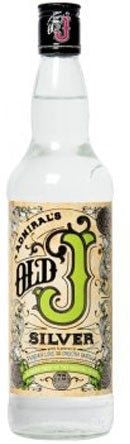 Admiral's Old J Silver Rum 70cl