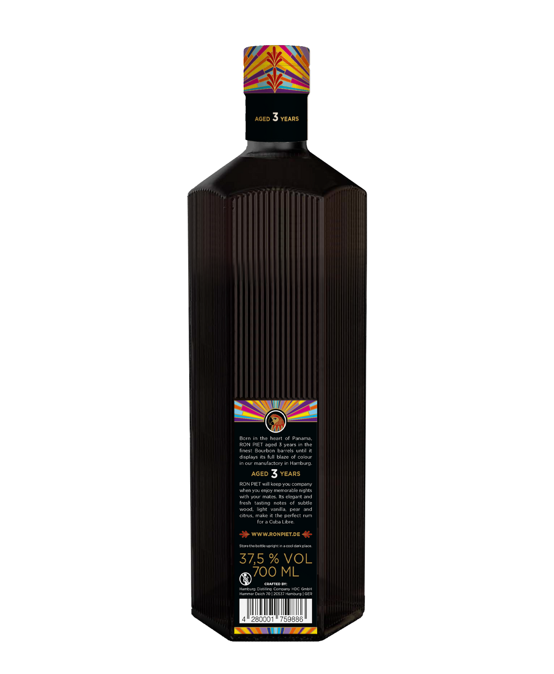 Ron Piet 3 Year Rum 70cl