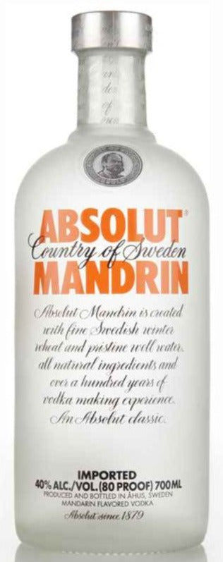 Absolut Mandrin Vodka 70cl