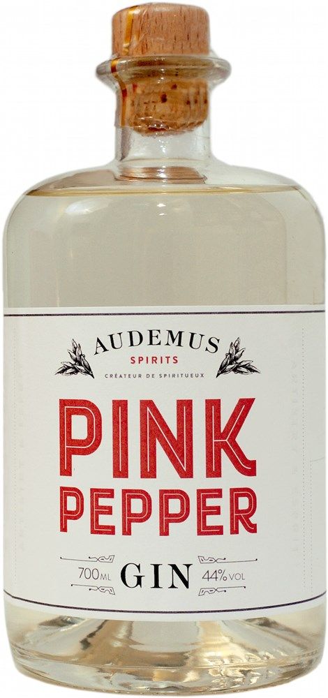 Audemus Pink Pepper Gin 70cl