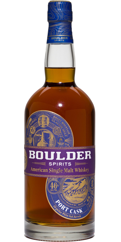 Boulder 'Port Cask Finish' American Single Malt Whiskey 70cl