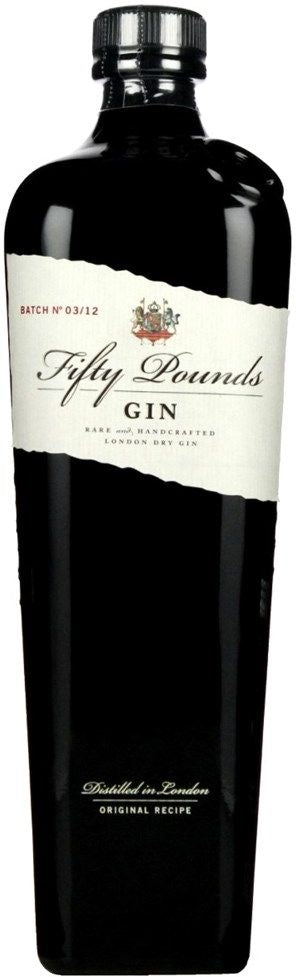 Fifty Pounds Gin 70cl + FREE Fifty Pounds Gin Glass