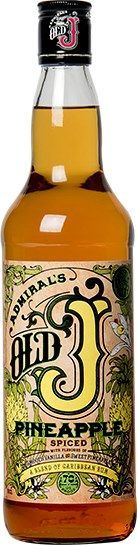 Admiral's Old J Pineapple Spiced Rum 70cl