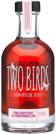 Two Birds Pink Grapefruit and Pomegranate Gin 20cl