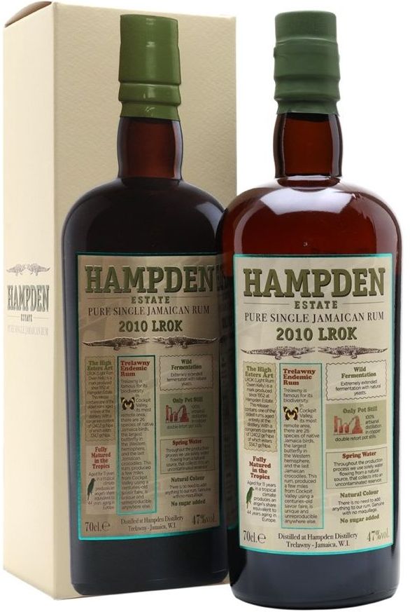 Hampden Estate 2010 LROK Rum 11yo 70cl