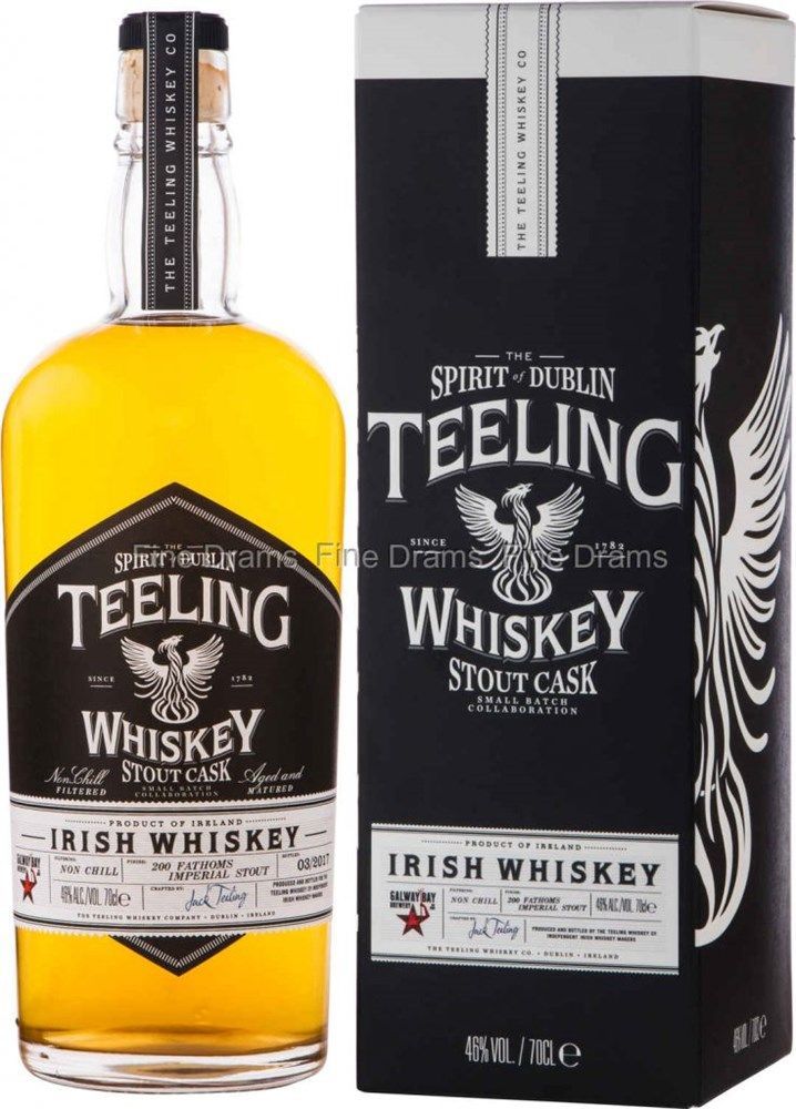 Teeling Stout Cask Finish Whiskey 70cl