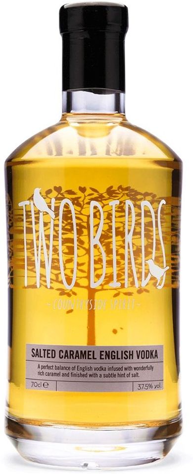 Two Birds Salted Caramel Vodka 70cl